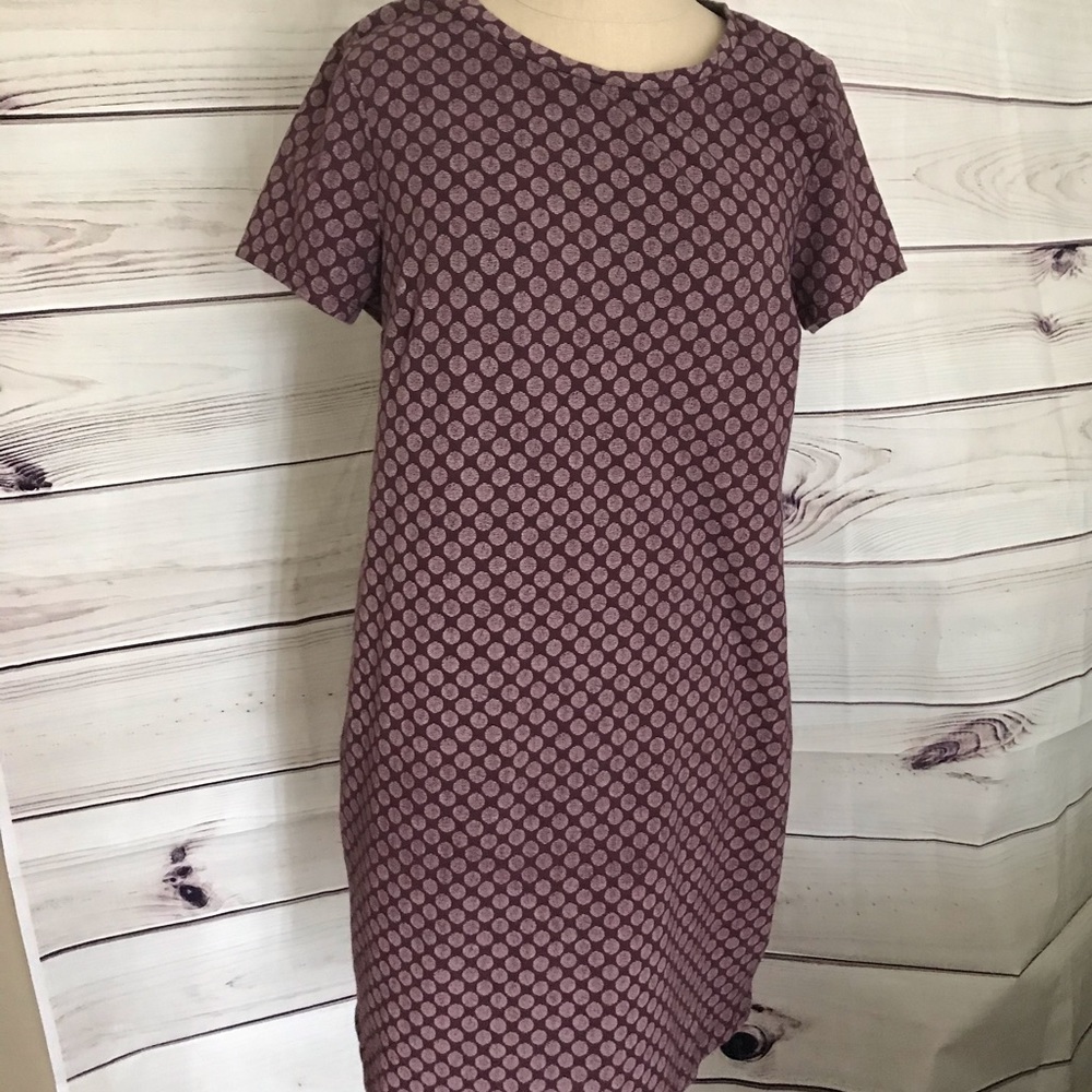 Old Navy | lavender polka dot dress